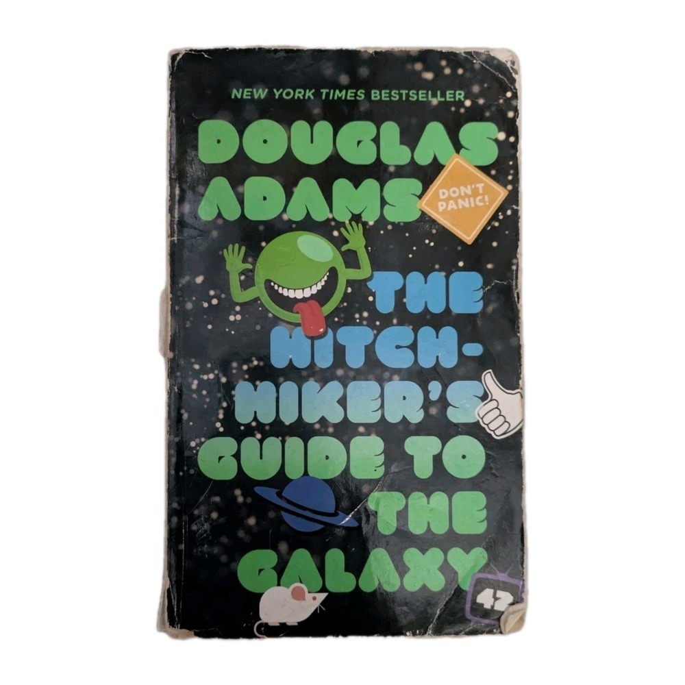 The Hitchhiker's Guide to the Galaxy Douglas Adams Del Rey Paperback 2017